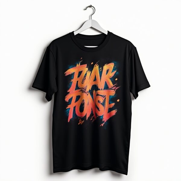 เสื้อยืดแฟชั่น Oversize สีดำ รุ่น S910